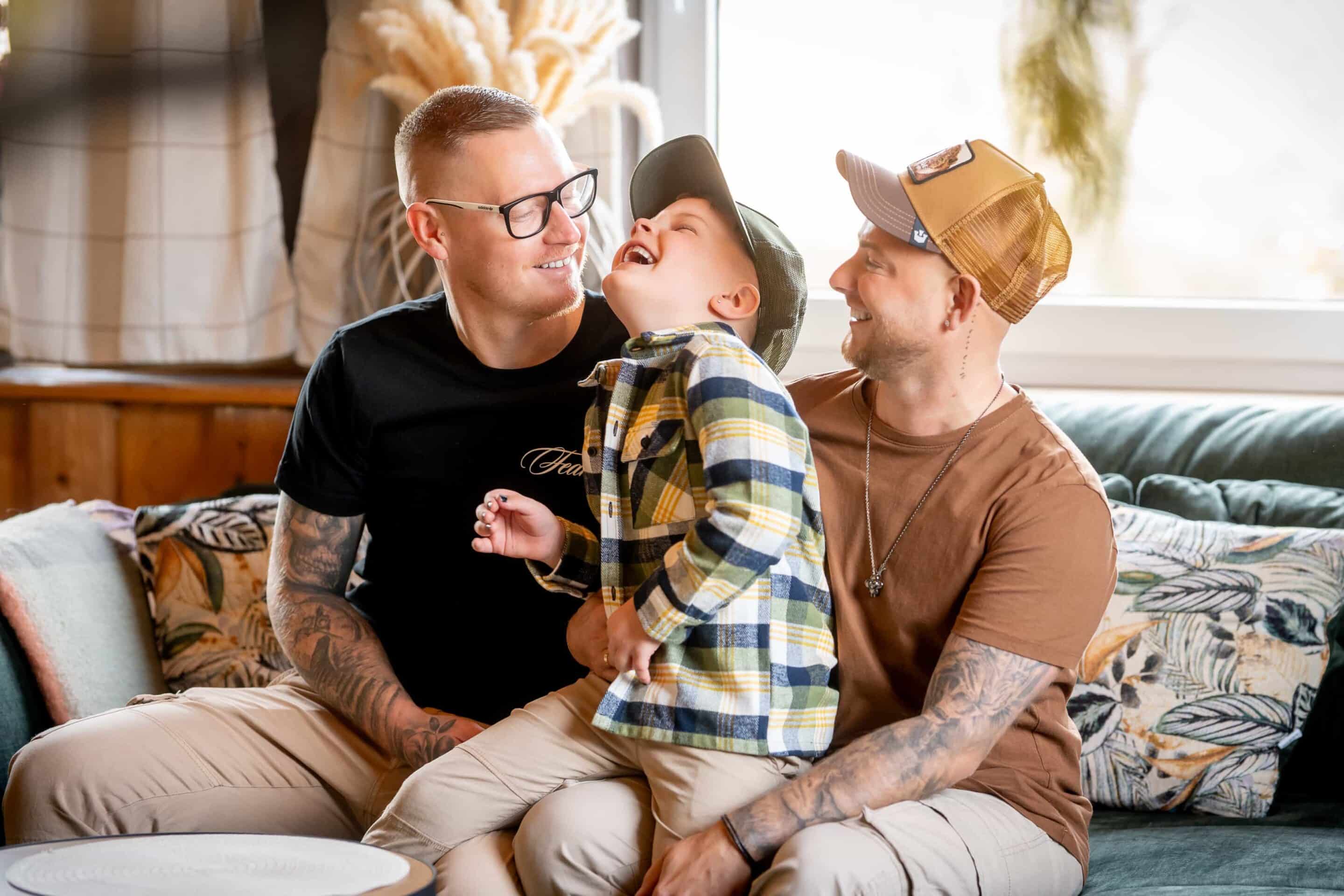 HYLA Berater und glückliche Familie: Steven, Luke und Robert Wentzlau, DIE WENTZLAU'S